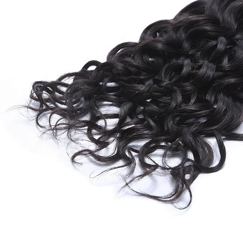 Hotbeauty Hair Wholesale Manufacture Cuticle Aligned Hair Water Wave Virgin Human Hair Extension