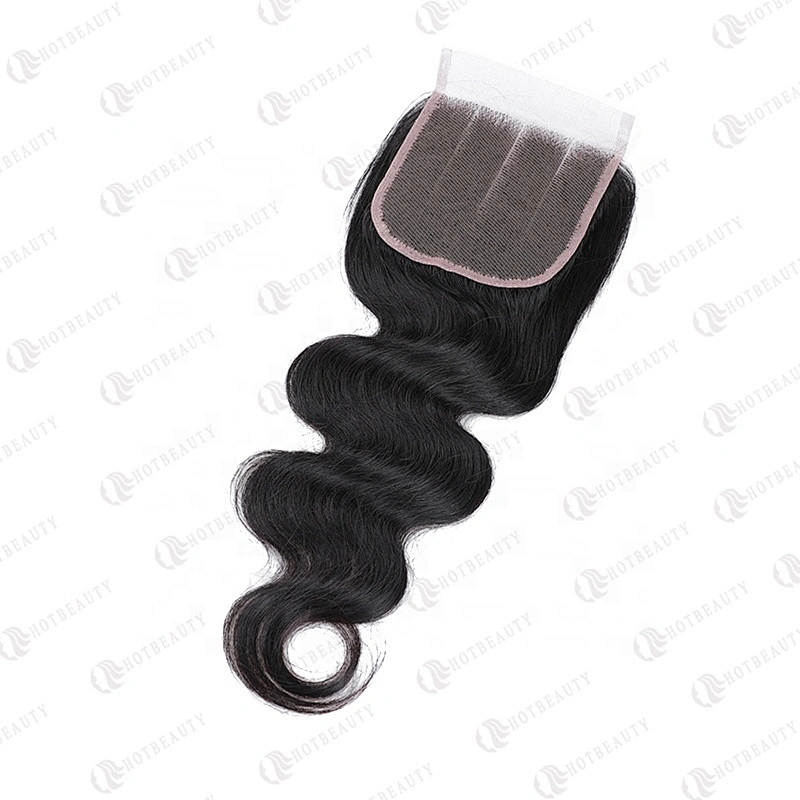 100% Virgin Remy Hair Cuticle Aligned Hair Cheaper Brazilian Hair In China Lace Closure Natural Black Body Wave For Women