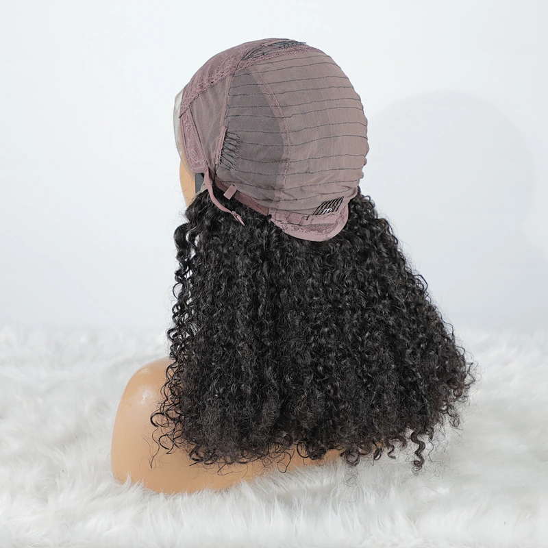 Best Small Kinky Curly Virgin Human Lace Frontal Wigs