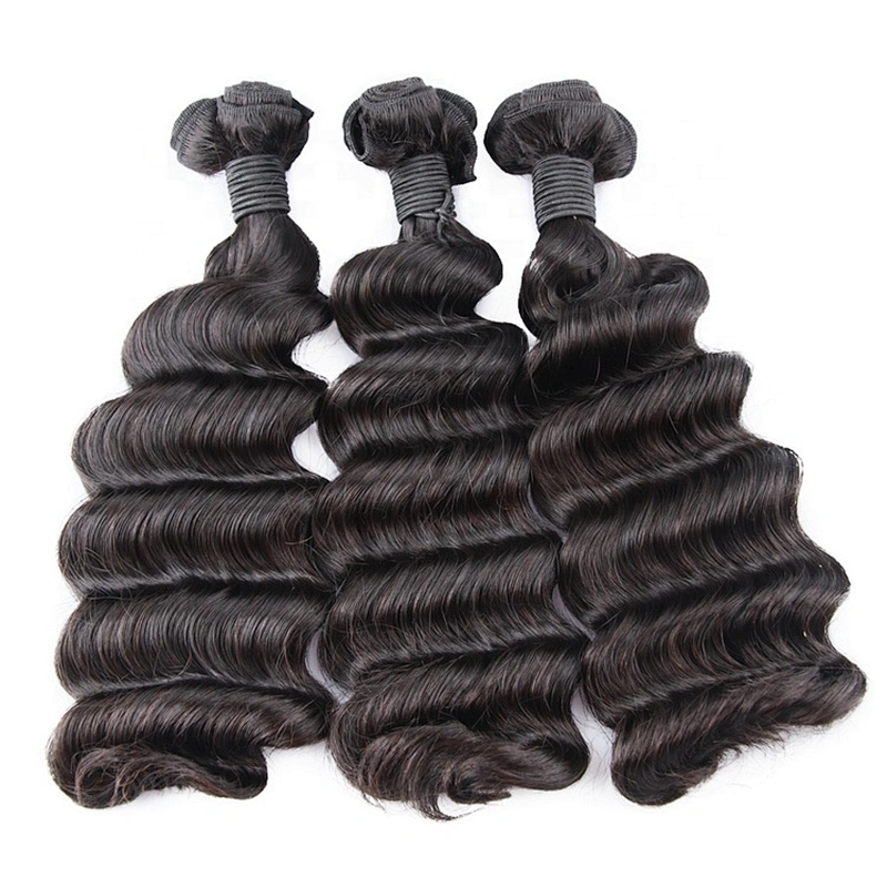 Wholesale wave ocean wave funmi double drawn weft human hair fumi weave hair guangzhou hair vendors for women