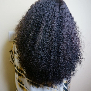 Hot Beauty 13x4 Lace Double Drawn Cuticle Aligned Hair Virgin Wig Small Kinky Curly Hair Wholesale Lace Wig