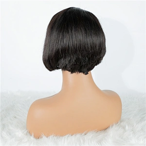 Hot Beauty March Expo Wigs Straight Virgin Cuticle Aligned Hair Human Hair Wigs