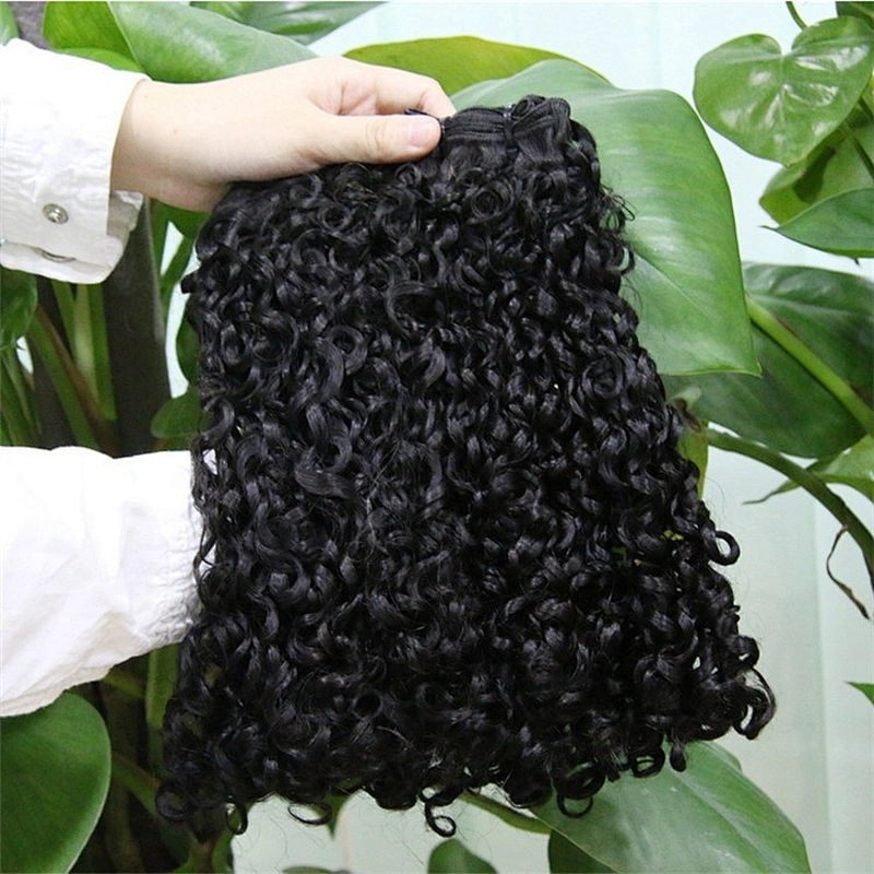 Wholesale Raw Hair Double Drawn Cuticle Funmi Hair Double Drawn Raw Virgin Hair Small Kinky Curl For Women