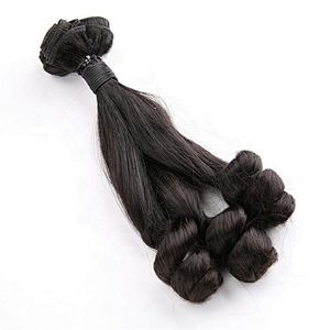 Wholesale Funmi spring curl virgin cuticle aligned hair funmi hair double drawn thick hair extensions for women
