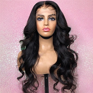 Hot Beauty Hair 13x4 Lace Pre-plucked With Baby Hair Body Wave Lace Front Wigs Human Hair Virgin Brazilian Lace Frontal Wig