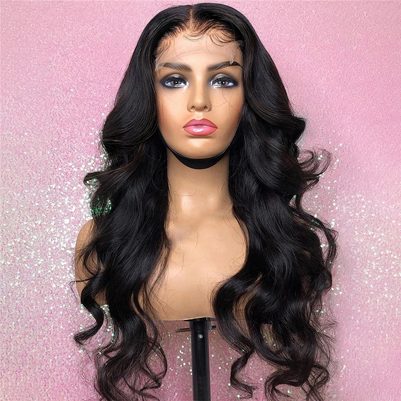 Hot Beauty Hair 13x4 Lace Pre-plucked With Baby Hair Body Wave Lace Front Wigs Human Hair Virgin Brazilian Lace Frontal Wig