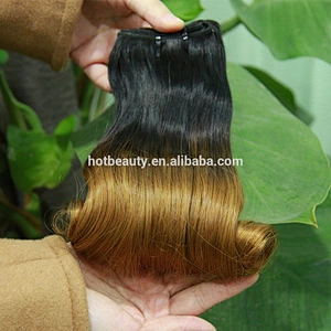 Fashion beautiful new arrival grade fummi spring curl virgin unprocessed brazilian hair