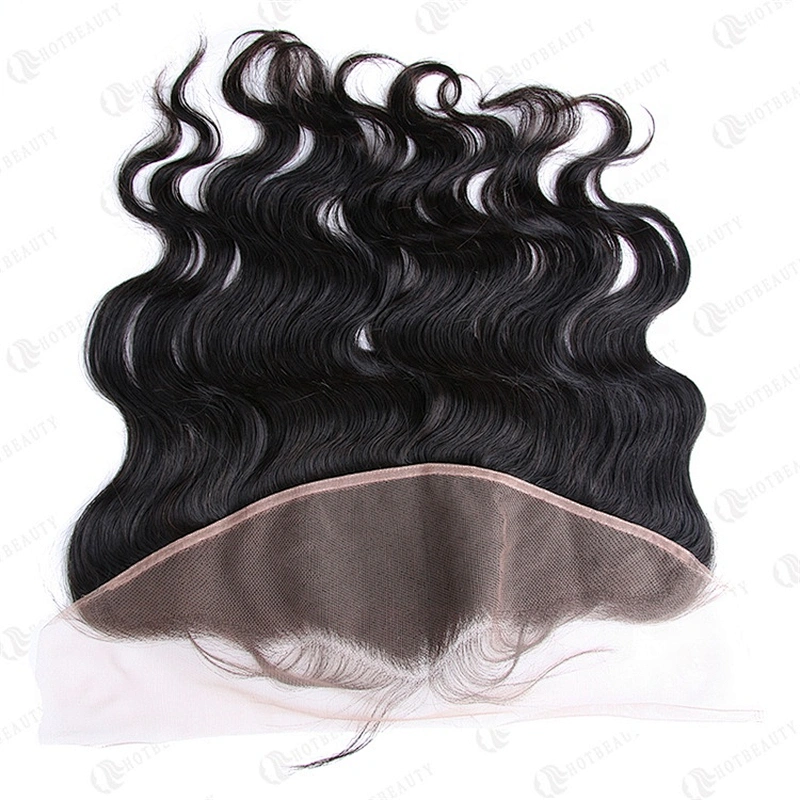 Hotbeauty Hair Wholesale Cambodian Hair 4x13 Body Wave Lace  Frontal 100% Virgin Human Hair