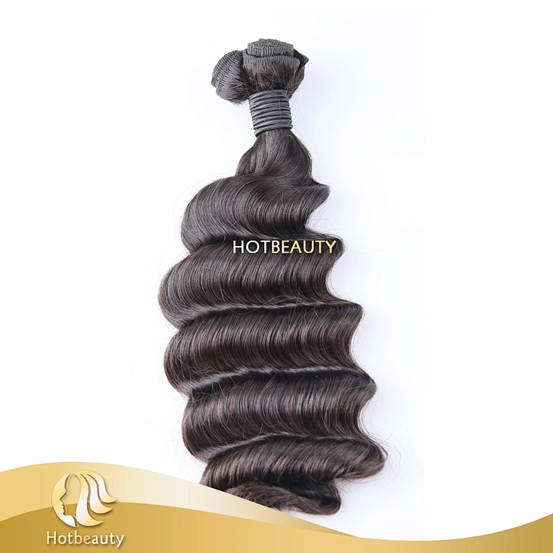 2018 new arrival double drawn virgin hair ocean wave