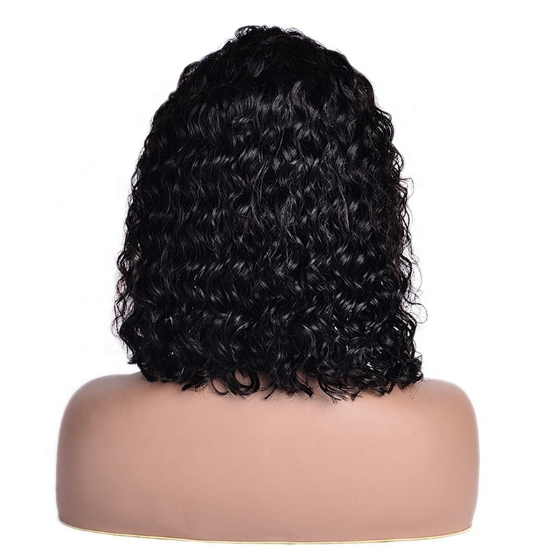 Hot Beauty Water Wave Pre Plucked With Baby Virgin Hair Wigs Human Hair Wigs Wholesale Virgin Hair Lace Wig