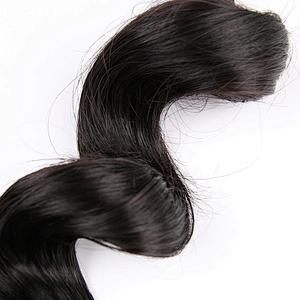 Tangle Free Natural Loose Wavy Hair African Hair Supply In Wholesale Price