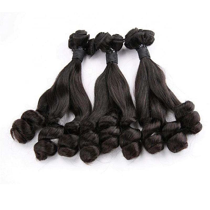Wholesale Funmi spring curl virgin cuticle aligned hair funmi hair double drawn thick hair extensions for women