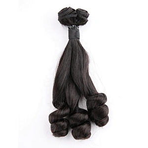 The best Mix Color Princess Curl Double Drawn Virgin Remy Brazilian Human Hair
