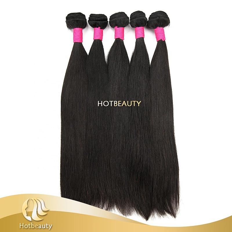 Wholesale Brazilian Virgin Hair Cuticle Aligined Human Hair Toupee Silky Straight  Hair Weave Straight For Women