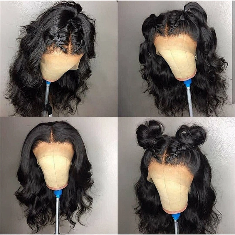 Hot Beauty Hair 13x4 Lace Pre-plucked With Baby Hair Body Wave Lace Front Wigs Human Hair Virgin Brazilian Lace Frontal Wig
