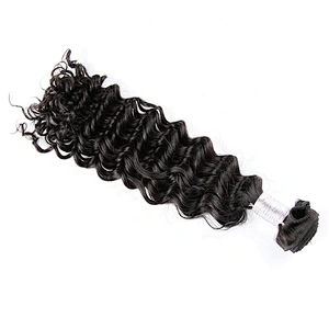Hot Beauty Peruvian Deep Curl Human Hair Virgin Cuticle Aligned Hair For Women