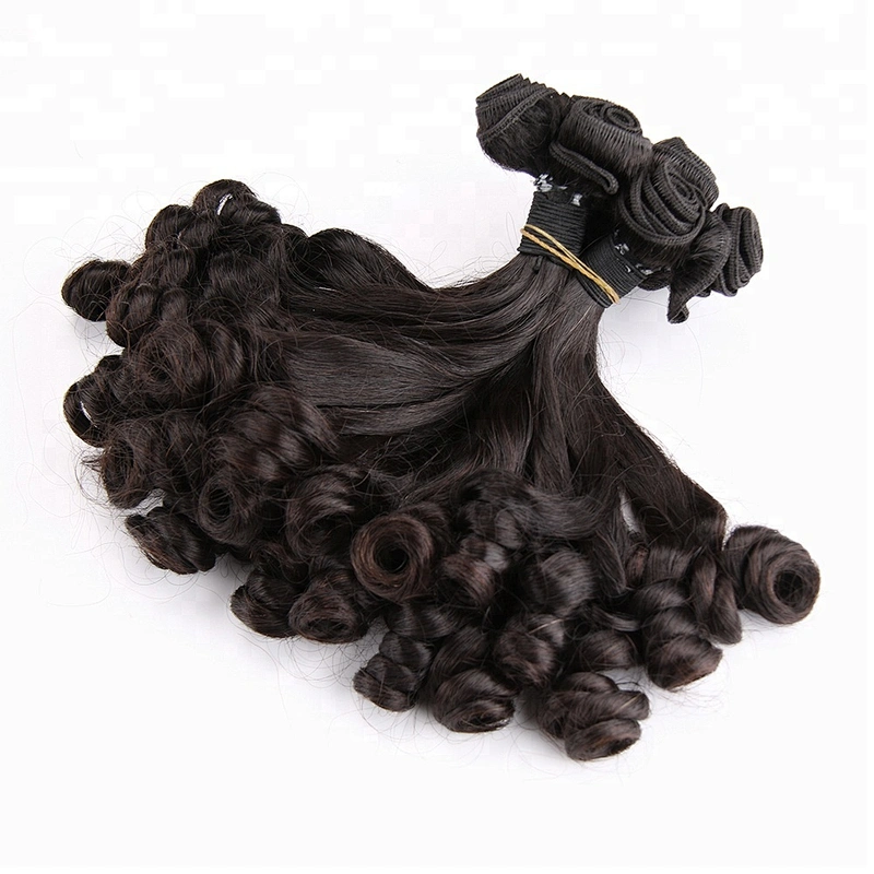 New arrive virgin human hair 100% double drawn rose curl hair