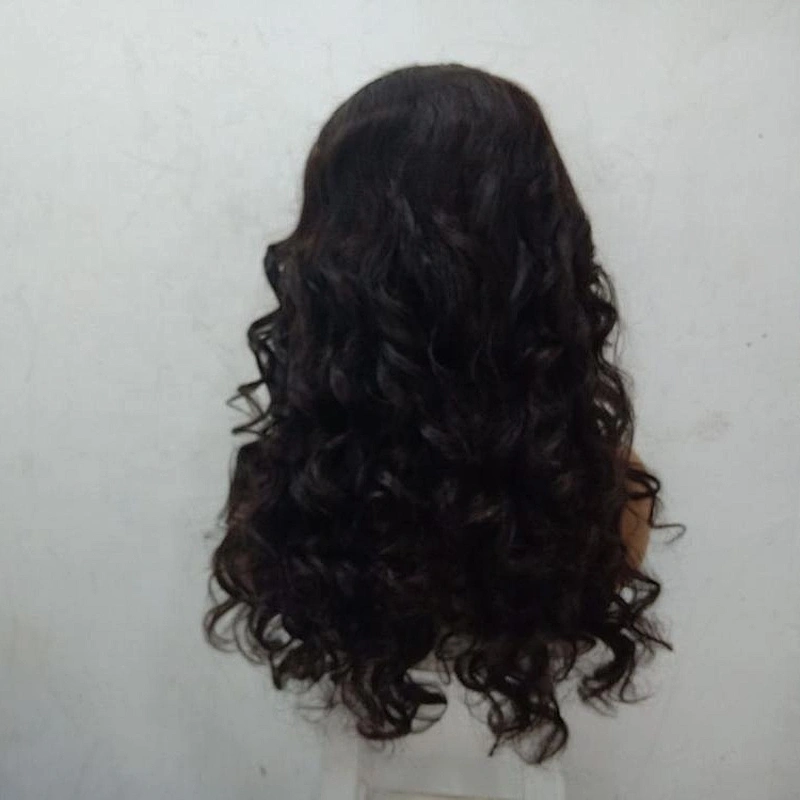 Customize Human Hair Wig Loose Wave Lace Frontal Wig 100% Human Hair