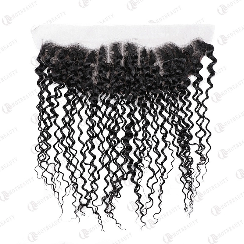 100% Virgin Remy Hair Cuticle Aligned Hair Cheaper Brazilian Hair In China Lace Frontal Natural Black Jerry Curl For Women