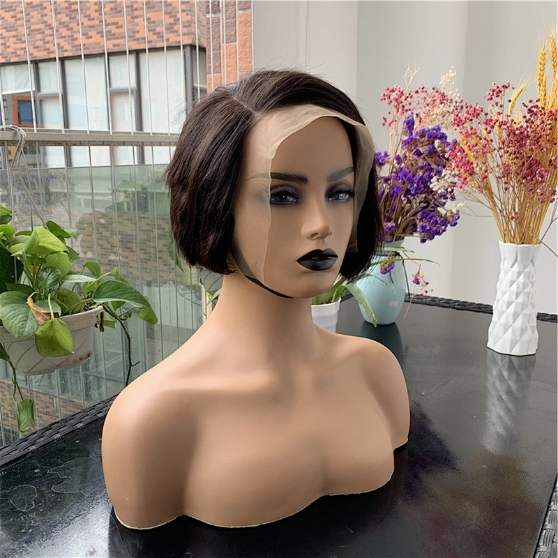 Hot Beauty March Expo Wigs Straight Virgin Cuticle Aligned Hair Human Hair Wigs