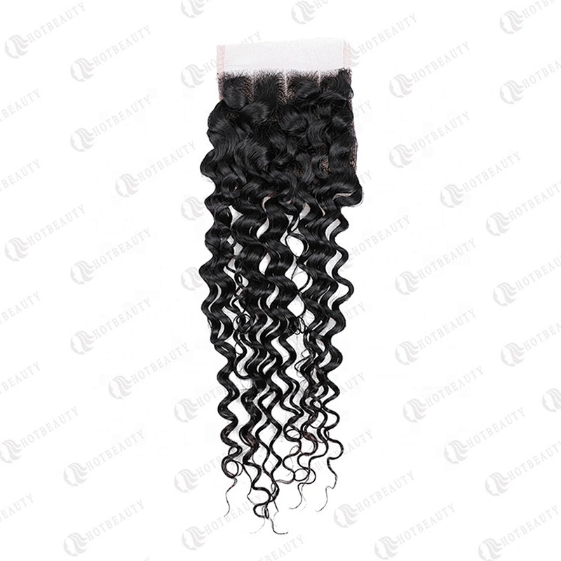 Hot Beauty Hair Cambodian Wig Lace Closure Short Jerry Curl Wig For Women