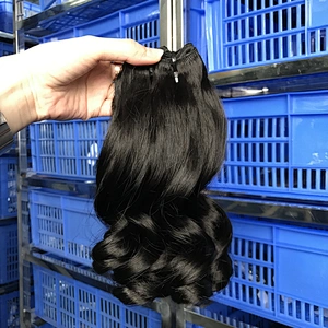 Hot Beauty Hair 10a 11a 12a Grade Virgin Brazilian Cuticle Aligned Funmi Posh Curl Double Drawn Hair Extensions
