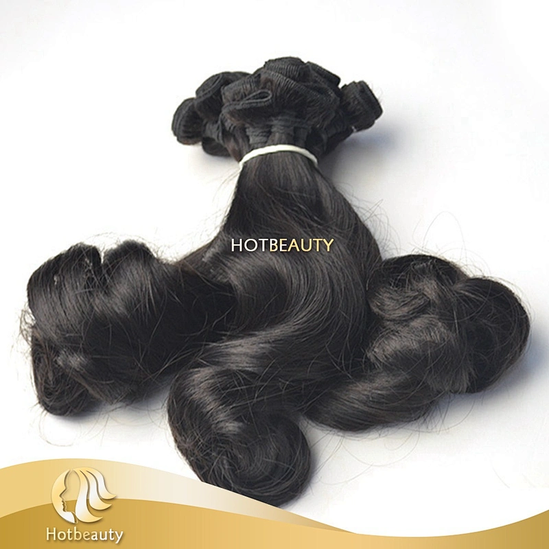 Unprocessed indian temple hair grade 8a double drwn full ends Magical curl natural remy extensions hair
