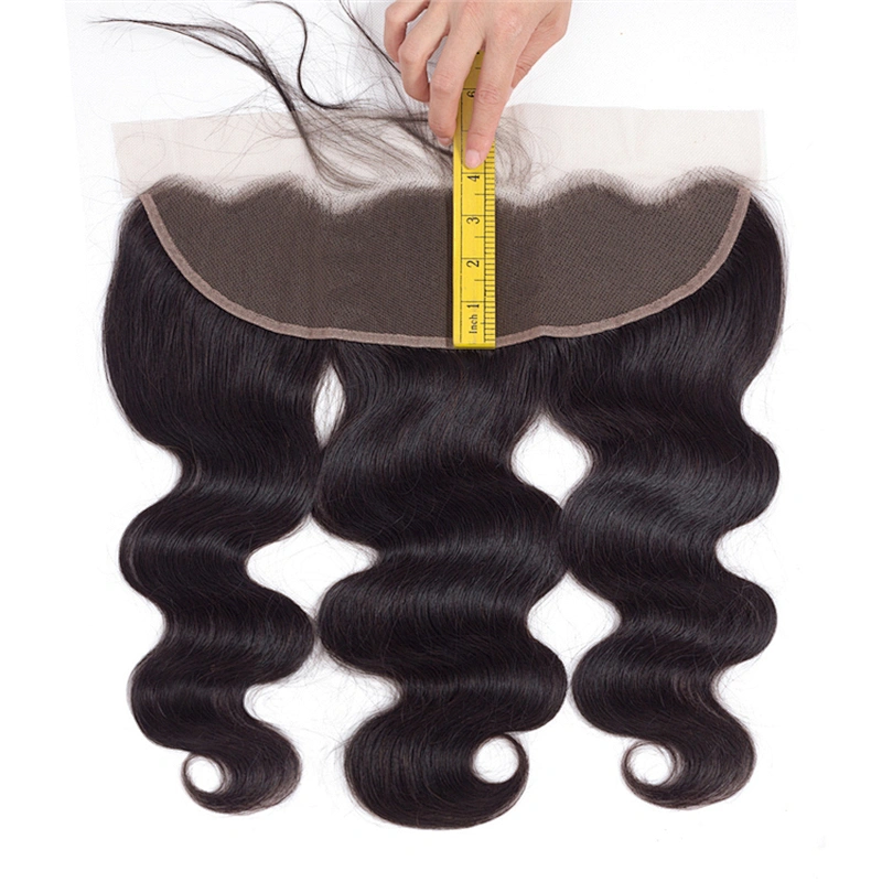 Hot Beauty Hair Vendors Body Wave Brazilian Virgin Hair 13x4 Lace Front Closure Frontal Closure Hair