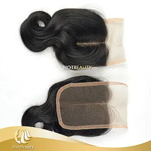New arrival wholesale good quality 100% raw funmi lace closure