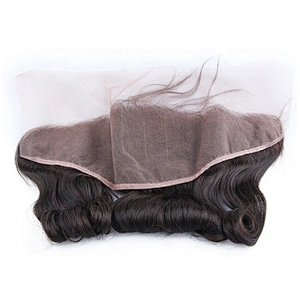 New 2020  Ear To Ear 4*13 Lace Frontal Magic Curl Remy Hair 100 Human Hair Matching Hair Extensions