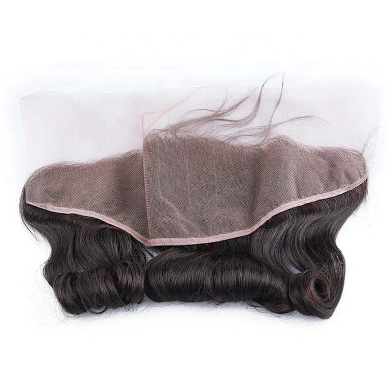 New 2020  Ear To Ear 4*13 Lace Frontal Magic Curl Remy Hair 100 Human Hair Matching Hair Extensions