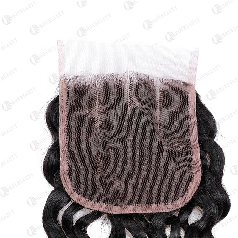 Hot Beauty Hair Cambodian Curly Hair Bundles With Closure  Water Wave Human Hair Wigs For Women