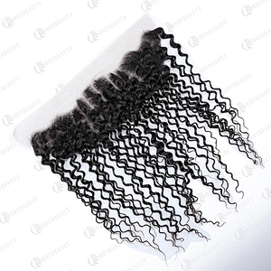 100% Virgin Remy Hair Cuticle Aligned Hair Cheaper Brazilian Hair In China Lace Frontal Natural Black Jerry Curl For Women