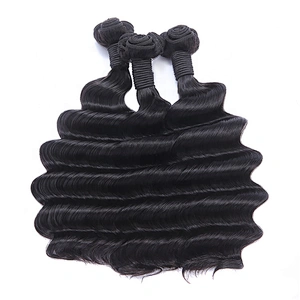 Wholesale wave ocean wave funmi double drawn weft human hair fumi weave hair guangzhou hair vendors for women