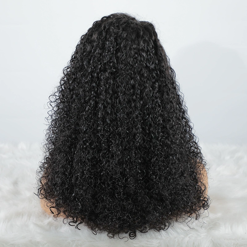 Best Small Kinky Curly Virgin Human Lace Frontal Wigs