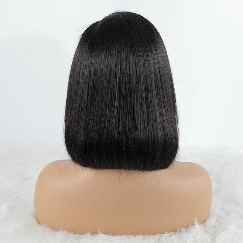 Wholesale Yes Virgin  Hair Cheap Frontal Straight Side Part Tissage Cheveux Human Hair Bob Wig