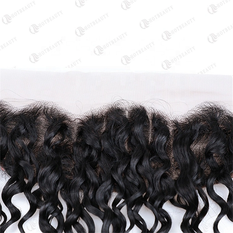 Hotbeauty Hair Wholesale Ear To Ear Pre Plucked Lace Frontal Water Wave Style With Natural Color
