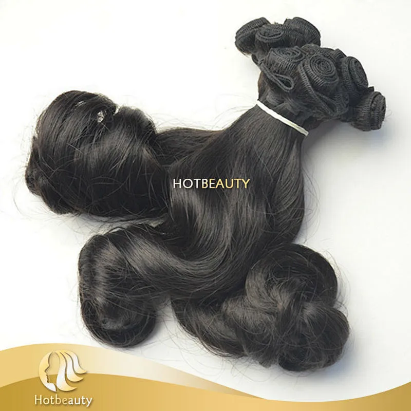 Unprocessed indian temple hair grade 8a double drwn full ends Magical curl natural remy extensions hair