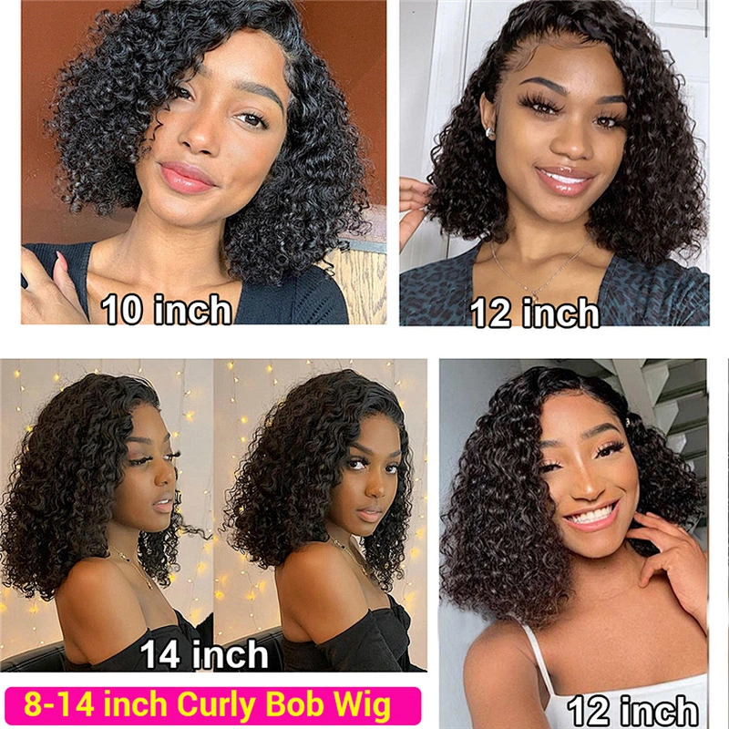 Hot Beauty Hair Lace Closure Jerry Curly Brazilian Wigs Virgin Wigs Natural Hairline With Baby Hair Wig Manufacturer