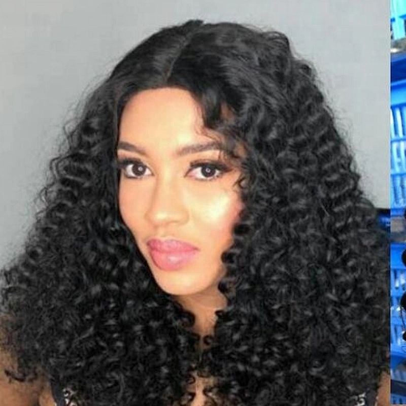 Xuchang Hair Factory 10a 11a 12a Funmi Hair Full Posh Curl Deep Curly Curl Never Drop