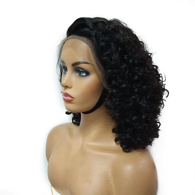 200% density virgin double drawn new fumi curl human hair wig wholesale wigs