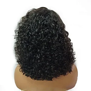 200% density virgin double drawn new fumi curl human hair wig wholesale wigs