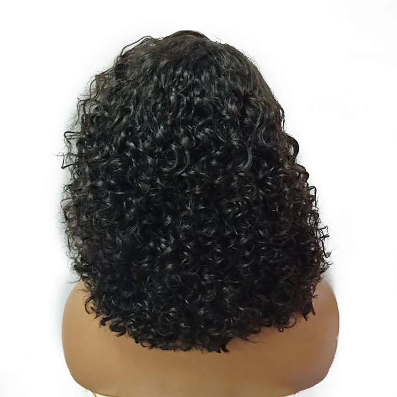 200% density virgin double drawn new fumi curl human hair wig wholesale wigs