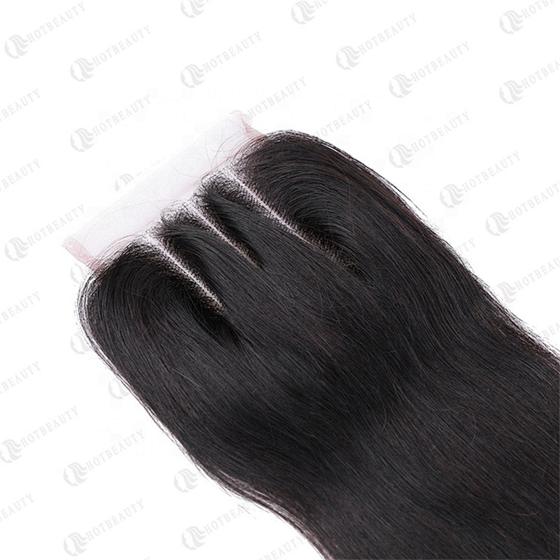 Hot Beauty Hair Raw Hair Cambodian Bundles With Closure Straight Hair For Women