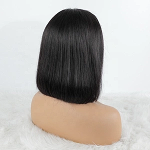 Wholesale Yes Virgin  Hair Cheap Frontal Straight Side Part Tissage Cheveux Human Hair Bob Wig