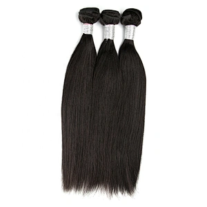 100% Virgin Remy Hair Silky Straight Hair Bundles Peruvian Brazilian Extension