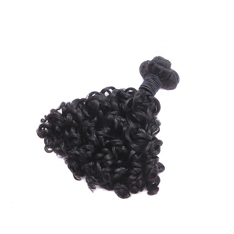 Hot Selling Wholesale Super Double Drawn Hair Extensions Nigeria Funmi Hair Curly Hair For Women