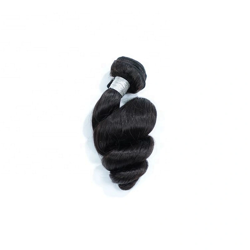 Grade 10A Wholesale Cuticle Aligned Hair Weave Bundle Loose Wave Virgin Human Hair