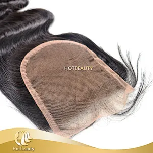 Factory Wholesale Stock Cheap Silk Closure 4X4 Body Wave