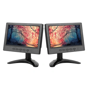7 inch Portable TFT HD Computer Screen Monitor for Laptop ; TV LCD Monitor- IPS 1024x600 Video Audio Inputs